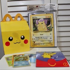 McDonald’s Pokémon + Pikachu Binder